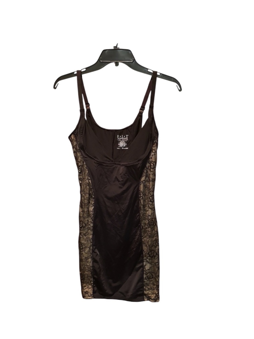 F.I.T Figure Improving Technology Shapewear Slip Black XL Style 382945